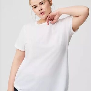 Torrid Everyday Signature Jersey Crew Neck Tee Bright White Size 3 NEW